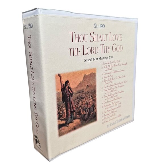 Ephrata Ministries Thou Shalt Love The Lord Thy God Audiobook 14 CD Set Yoder - Picture 1 of 12